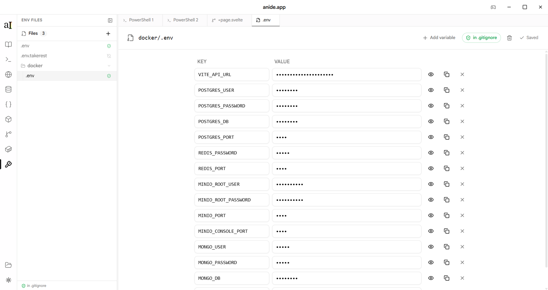 .env Manager